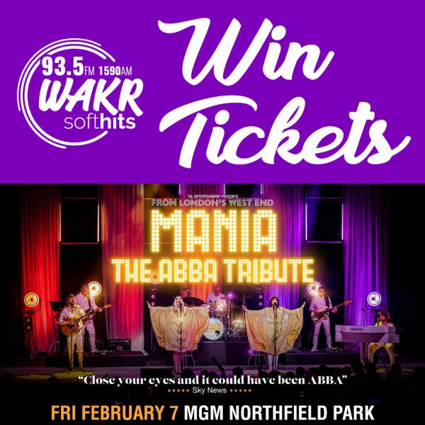 Mania: The ABBA Tribute Ticket Giveaway