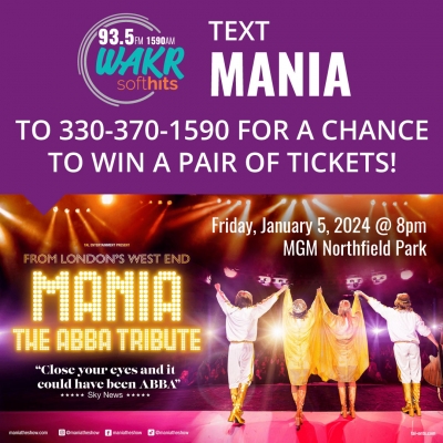 Mania: The ABBA Tribute Ticket Giveaway