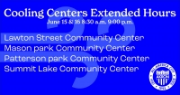Akron Extends Community &quot;Cooling Center&quot; Hours