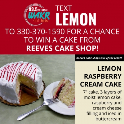 Reeves Cake Shop Cake Giveaway