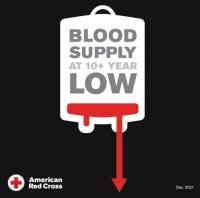 Red Cross: Blood Supply Levels &quot;Historically Low&quot; Ahead of the Holiday Season
