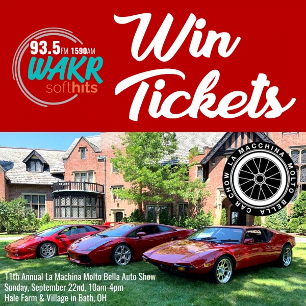 Molto Bella Auto Show Ticket Giveaway