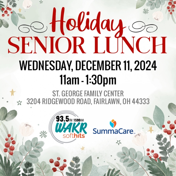 Holiday Senior Lunch 2024