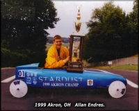 1999 World Champion, Allan Endres